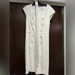 White House Black Market white dress